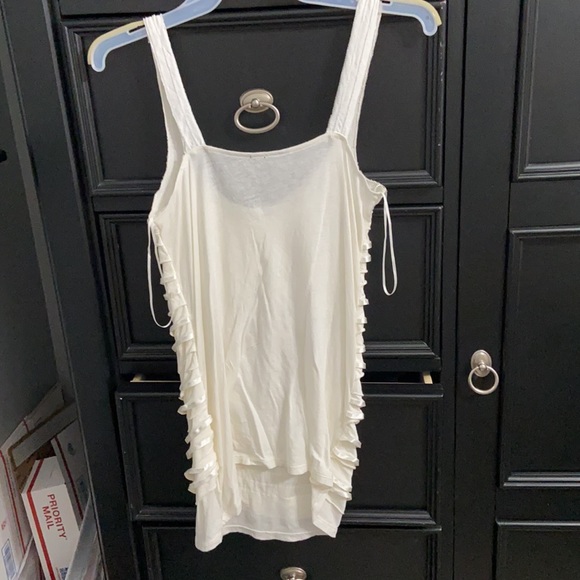 Layered White Tank - Picture 2 of 3